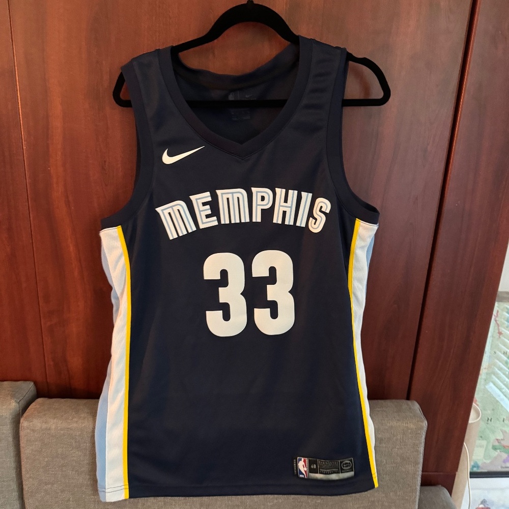 Memphis Grizzlies Marc Gasol Jersey Nike Swingman - size large